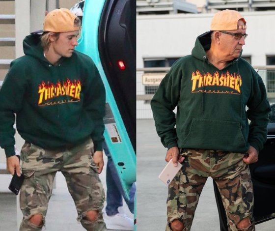 Это очень круто! Дедушка из Германии пародирует звезд в Instagram