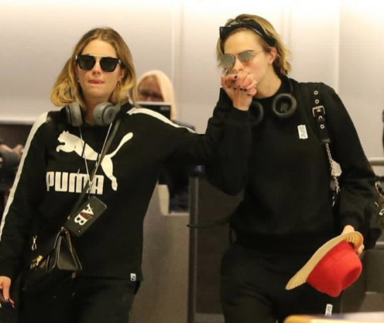 Несмотря на слухи о расставании: Эшли Бенсон и Кара Делевинь на свидании