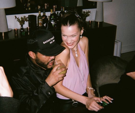 Как Белла Хадид и The Weeknd провели новогоднюю ночь?