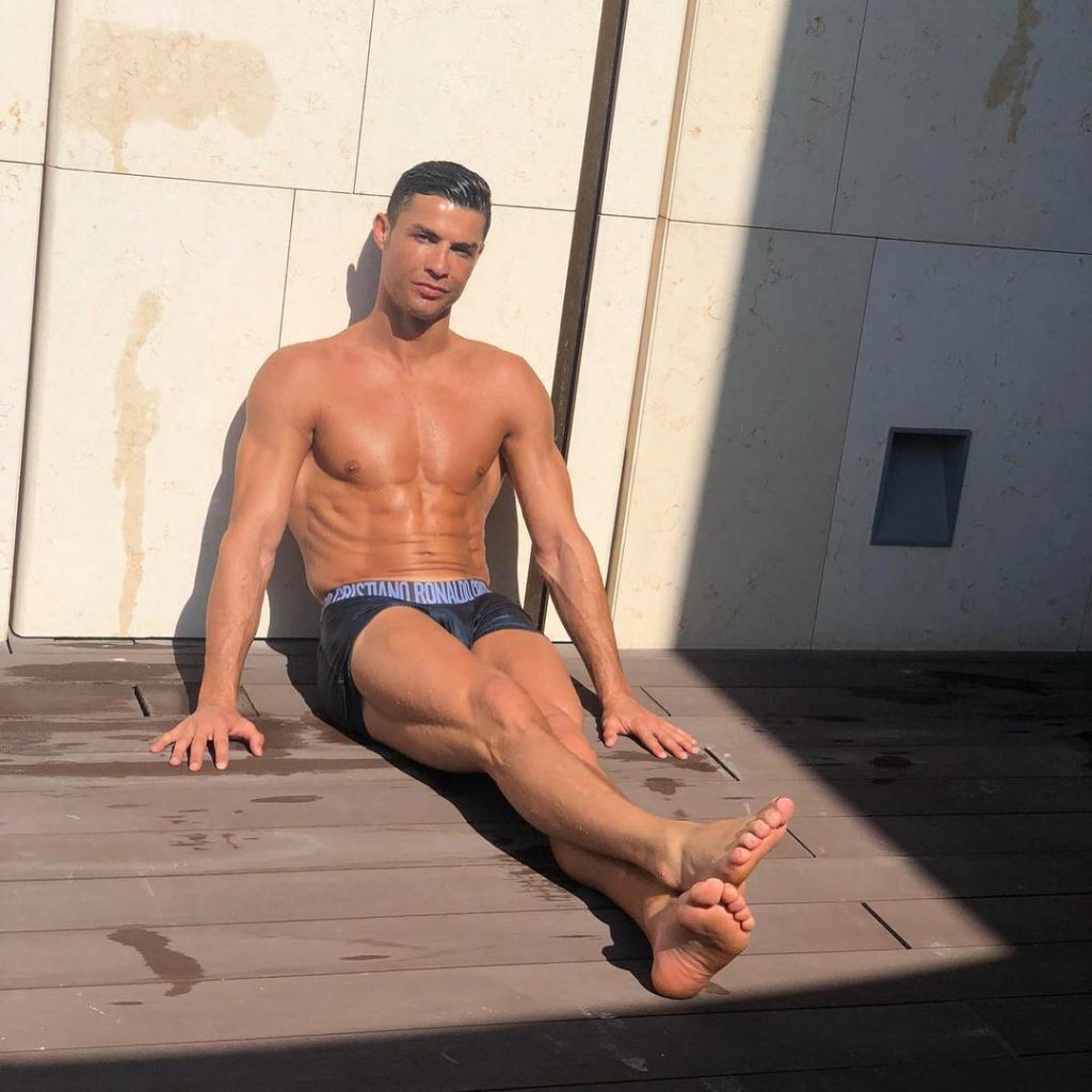 Ronaldo feet