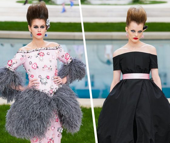 Кайя Гербер и Крис Грикайте на кутюрном показе Chanel в Париже. Смотри все шоу здесь!