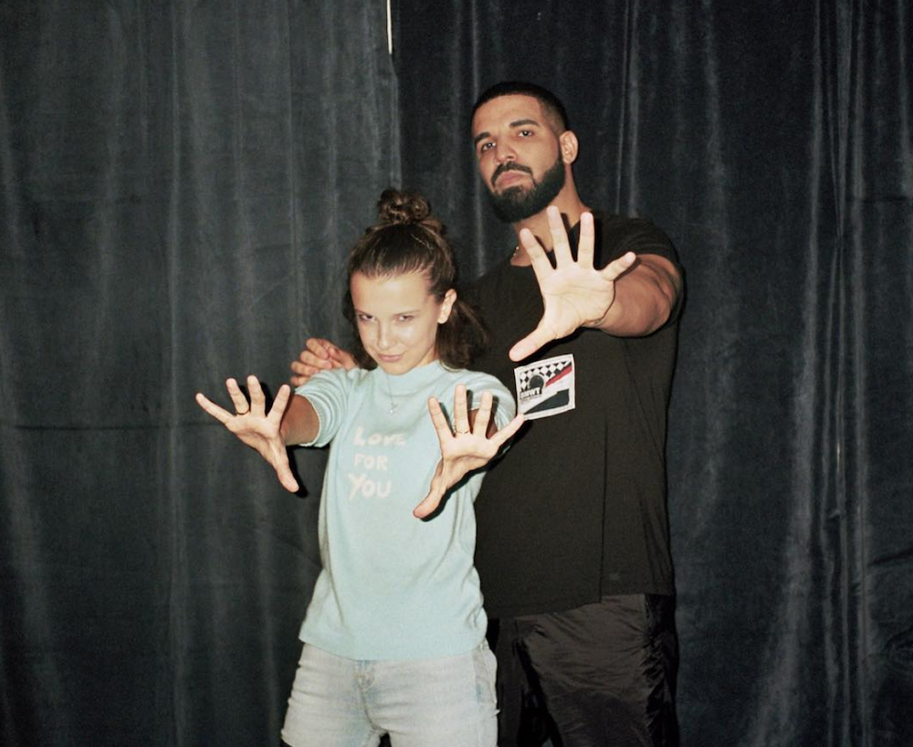 Drake millie bobby brown meme