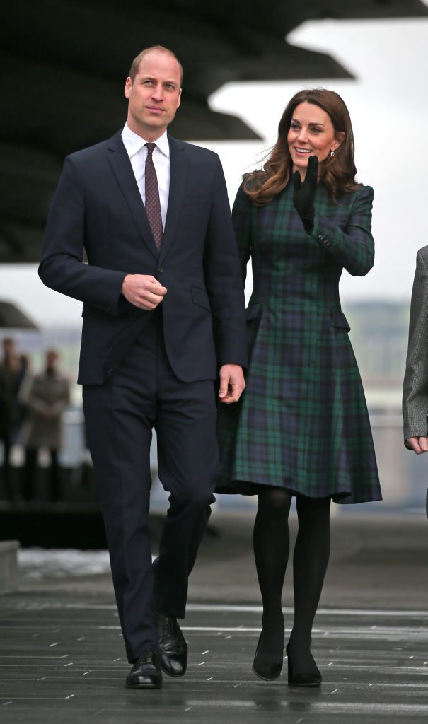 Кейт Миддлтон и принц Уильям в январе 2019