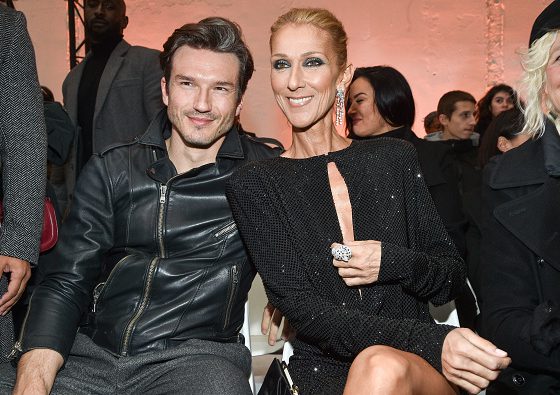 Селин Дион пришла на показ Alexandre Vauthier со своим молодым парнем