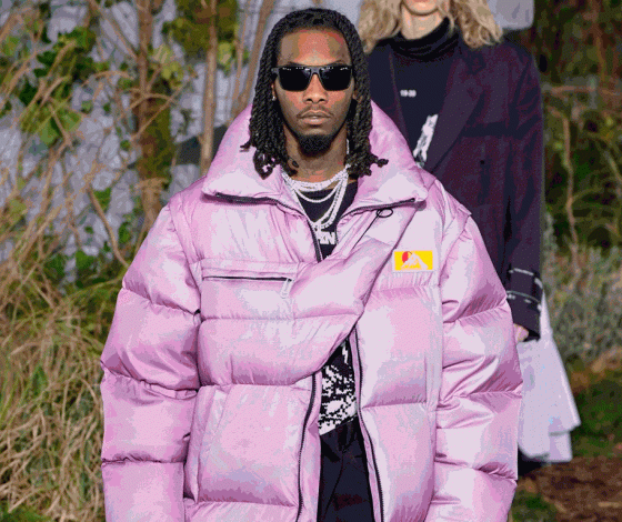 Оффсет, babushka и серебряные казаки на показе Off-White в Париже