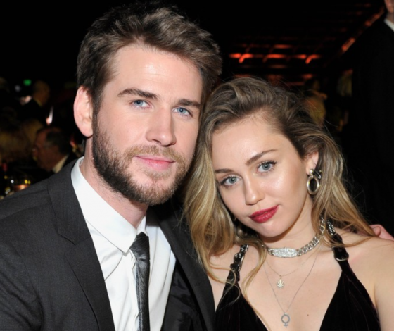 Первый официальный выход Майли Сайрус и Лиама Хемсворта как мужа и жены