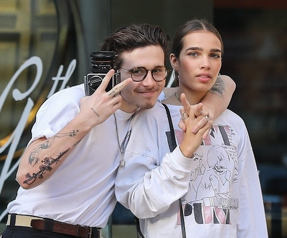 Проблемы в раю: Бруклин Бекхэм рыдает на улице после ссоры с девушкой 