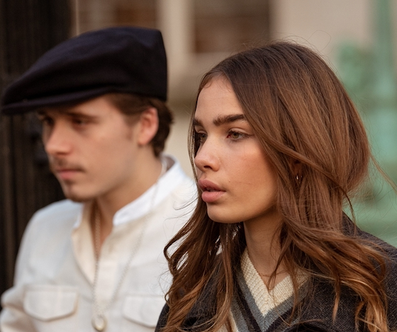 Какие милые! Новое фото Бруклина Бекхэма и Ханны Кросс