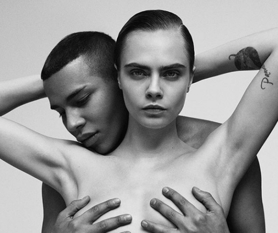 Абсолютно голая Кара Делевинь в новой рекламной кампании: смотри фото!