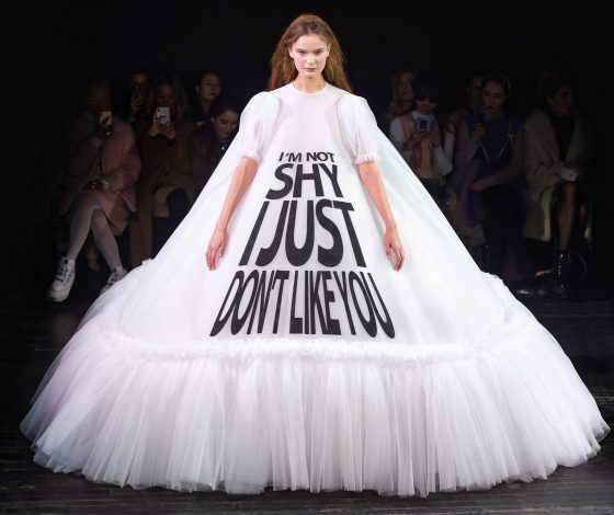 В этих платьях Viktor&Rolf ты можешь больше никогда не разговаривать. Они все скажут за тебя