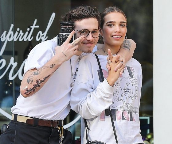 В день рождения Бруклина Бекхэма: самые милые фото с Ханой Кросс