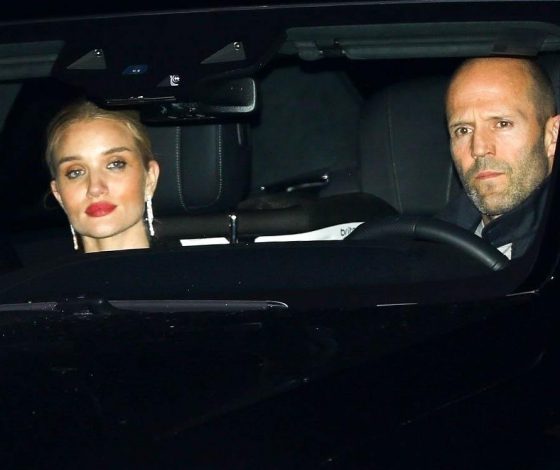 Редкий выход: Джейсон Стэтхем и Роузи Хантингтон-Уайтли на свидании