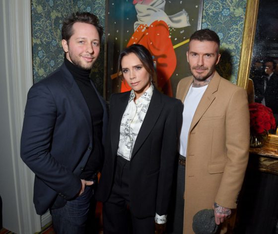 Не можем налюбоваться! Виктория и Дэвид Бекхэм на запуске YouTube-канала дизайнера