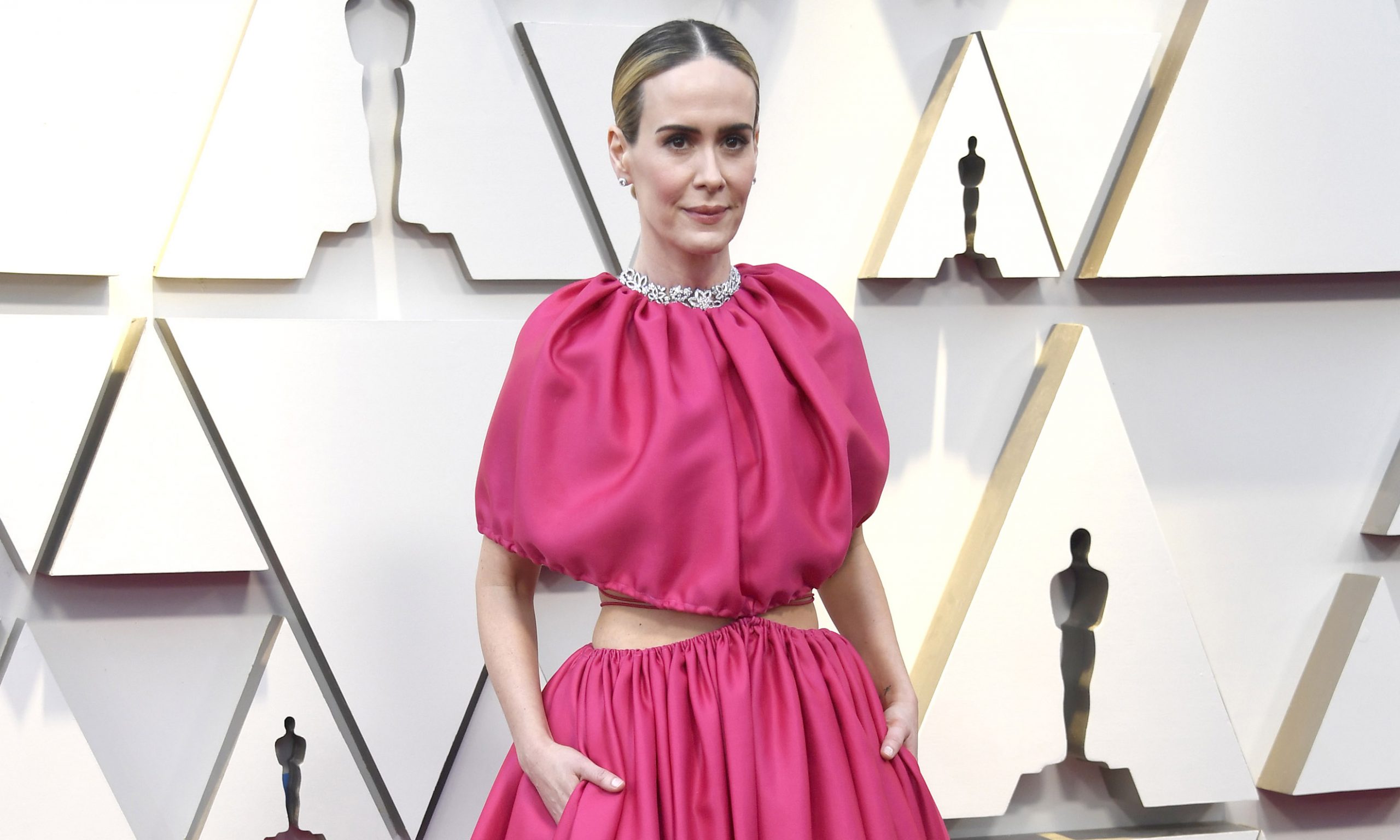 Sarah Paulson was seen crying in front of Diane Keaton’s house