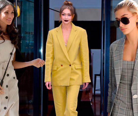 Где купить джинсы, как у Кендалл, костюм, как у Джиджи, и платье, как у Меган Маркл?