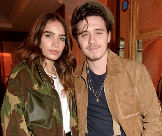 Какая пара! Бруклин Бекхэм и Хана Кросс на благотворительном ужине