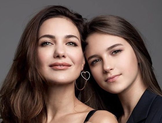 Дочь Екатерины Климовой впервые вышла в свет с парнем