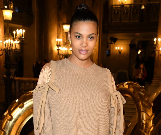 Беременная Тина Кунаки, Наталья Водянова и Опра Уинфри на показе Stella Mccartney в Париже