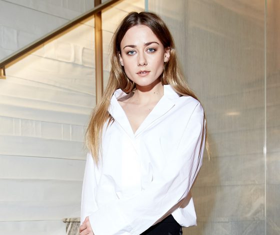 Ингрид Олеринская, Виктория Давыдова и Дарья Коновалова на коктейле Fendi