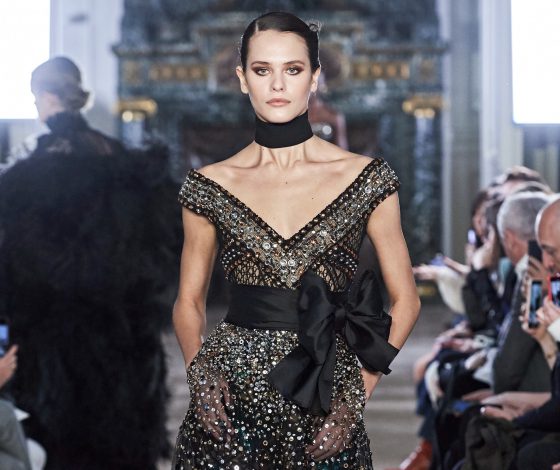 Неделя моды в Париже: вечерние платья на любой вкус на показе Elie Saab