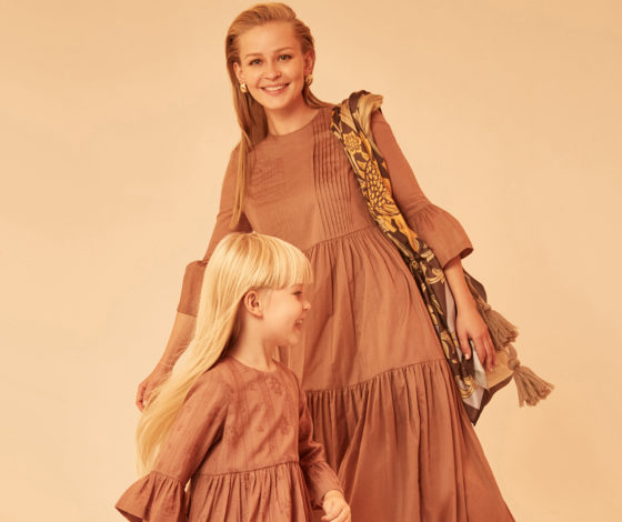 Это очень красиво! Юлия Пересильд с дочкой в лукбуке A La Russe