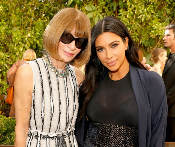 Хейтеры, молчать! Анна Винтур заступилась за Ким Кардашьян