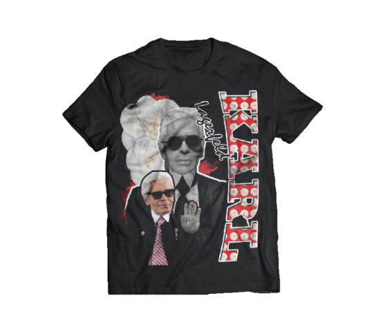 Где купить футболку в память Карла Лагерфельда?