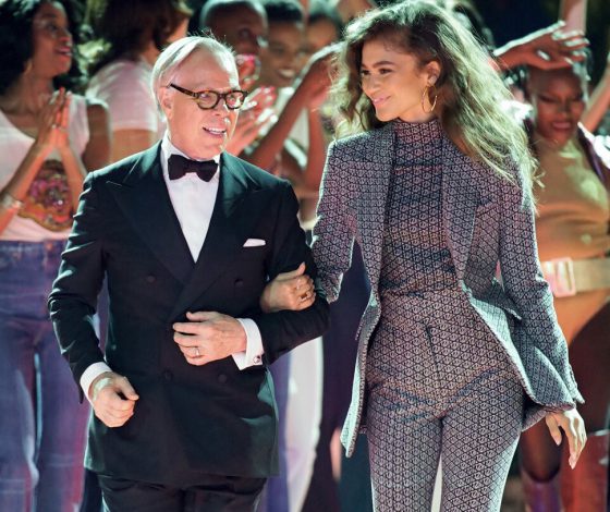 Неделя моды в Париже: Зендая на показе Tommy Hilfiger, посвященном Грейс Джонс