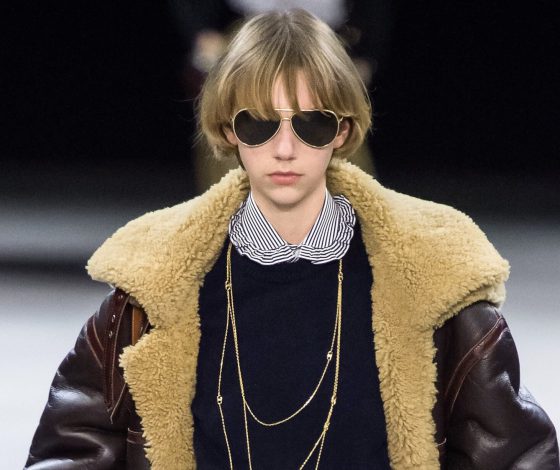 Неделя моды в Париже: показ Celine. Очки-авиаторы снова в моде?