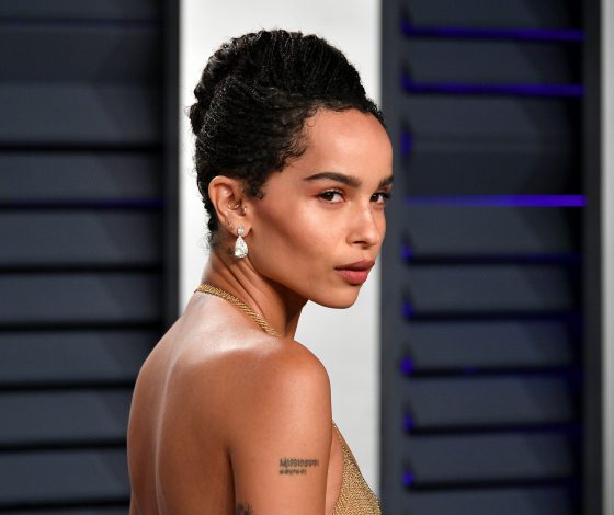 Цифра дня: сколько стоит бюстгальтер Зои Кравиц на вечеринке Vanity Fair?