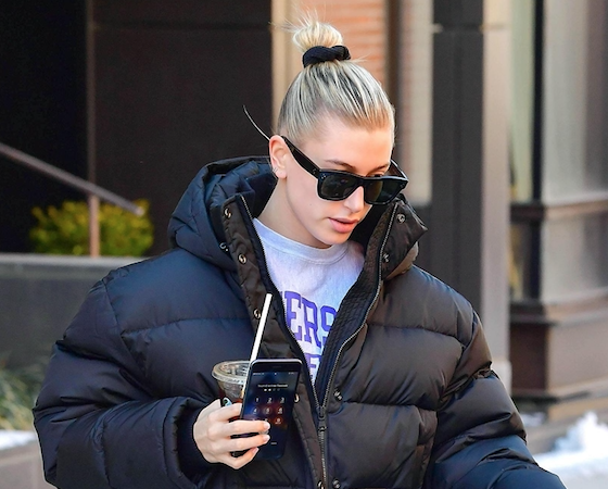 Снова вместе! Джастин и Хейли Бибер на прогулке в Нью-Йорке