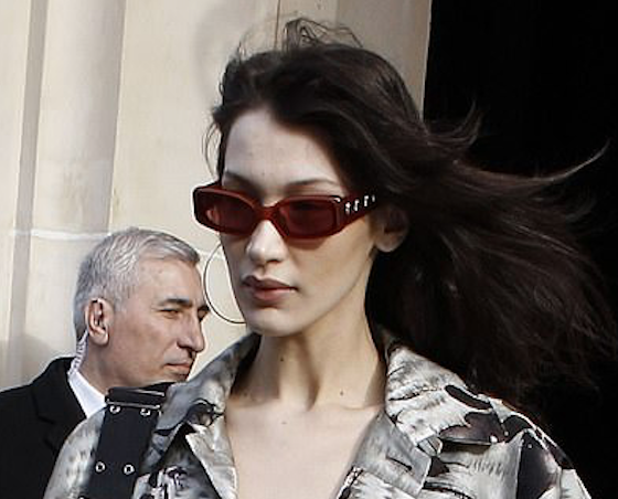 А The Weeknd не против? Очень смелый образ Беллы Хадид