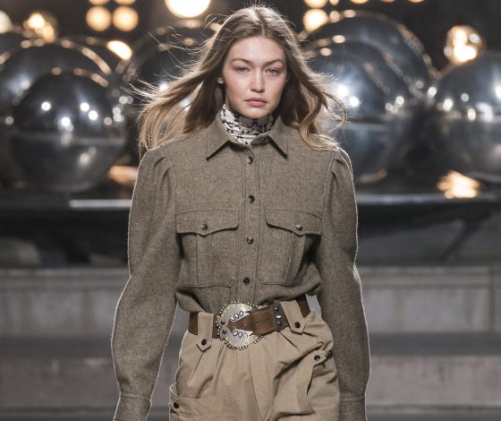 Неделя моды в Париже: Кайя Гербер, Джиджи Хадид и весь показ Isabel Marant здесь!