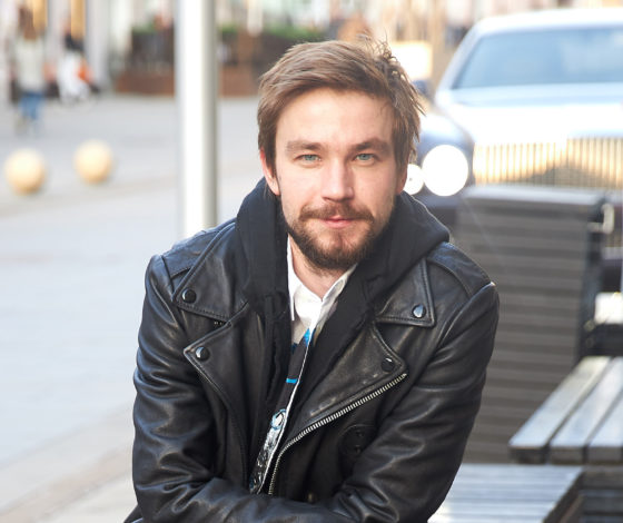 Александр Петров, Виктория Дайнеко и Надежда Сысоева на презентации коллекции PEOPLETALK x KIRILL KARAVAEV