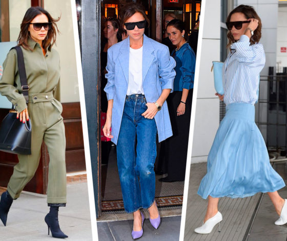 В день рождения Виктории Бекхэм: самые стильные образы звезды