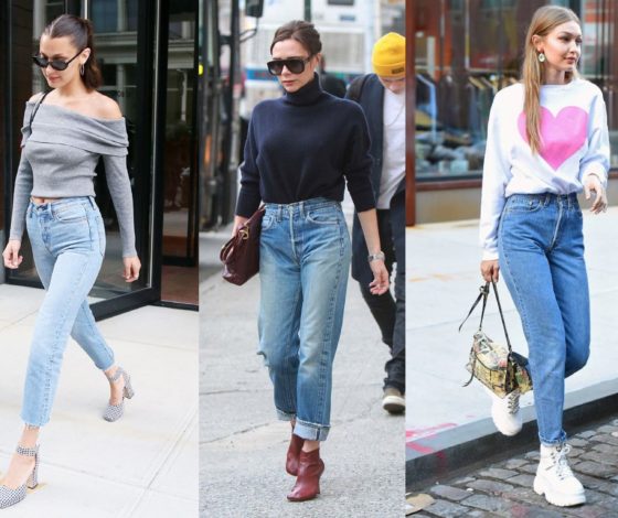 Хейли просто обожает эти джинсы! Самые стильные выходы