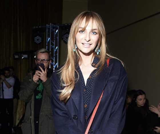 Екатерина Варнава, Дарья Мороз и Митя Фомин на показе Alexander Arutyunov