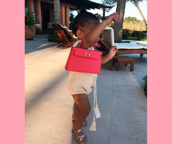 Сколько стоит сумка дочки Кайли и Трэвиса Скотта? Спойлер: очень много