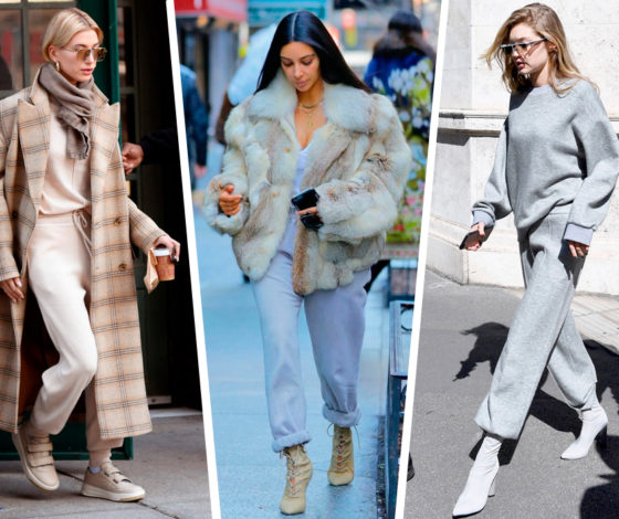 На примере звезд: как носить спортивные брюки и выглядеть стильно