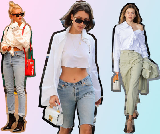 15 способов стильно носить белую рубашку