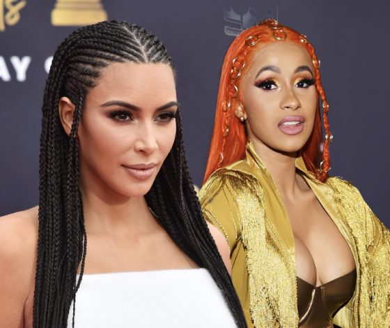 Ким Vs. Карди: кому розовый комбинезон идет больше?