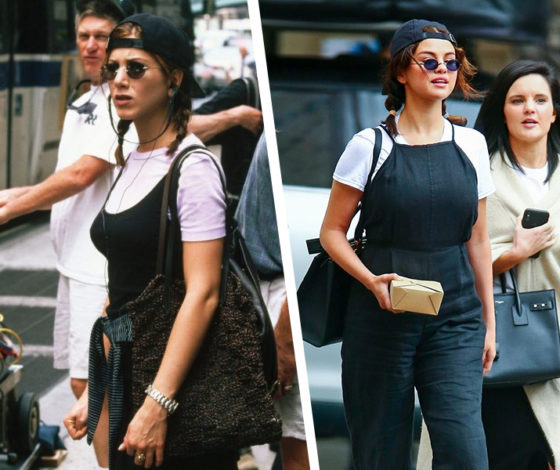 Селена Гомес повторила образ Дженнифер Энистон из 90-х! Кто круче?