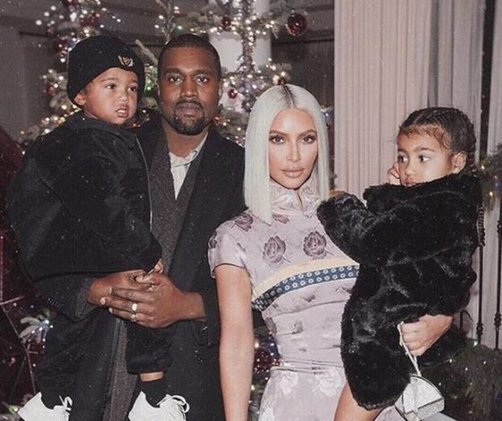 Отец года: Канье Уэст сделал сюрприз детям и отвез их в школу на пожарной машине