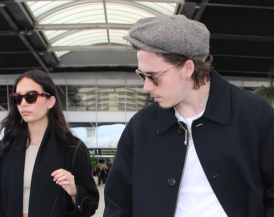 Ждем их на красной дорожке! Бруклин Бекхэм и Хана Кросс (теперь брюнетка!) прилетели на Каннский кинофестиваль