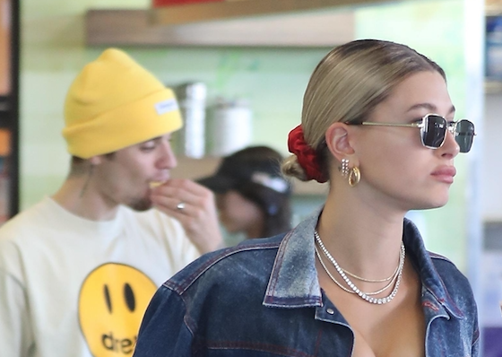 На стиле! Хейли и Джастин Бибер на свидании в Лос-Анджелесе