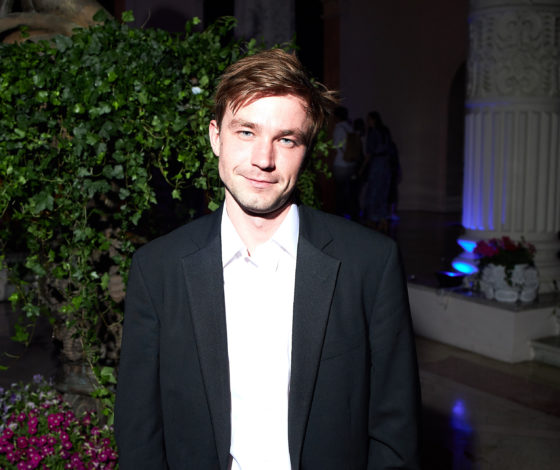 Александр Петров, Агата Муцениеце и Павел Прилучный на вечеринке открытия 30-го «Кинотавра» в Bosco Дом Кино