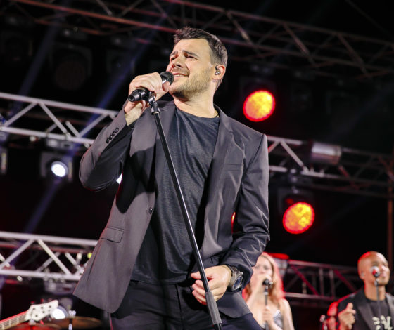 Эмин Агаларов, Юлия Барановская и новая группа Serebro на pre-party фестиваля «Жара» в Баку