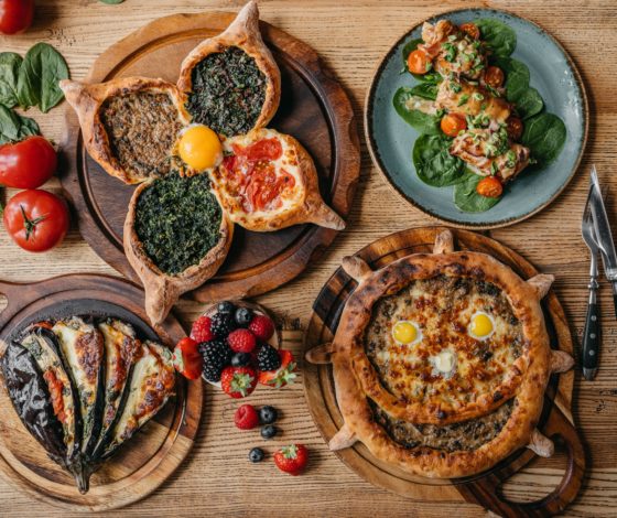 Кафе «Хачапурия»: новое сезонное меню. Успей попробовать хачапури с грибами!