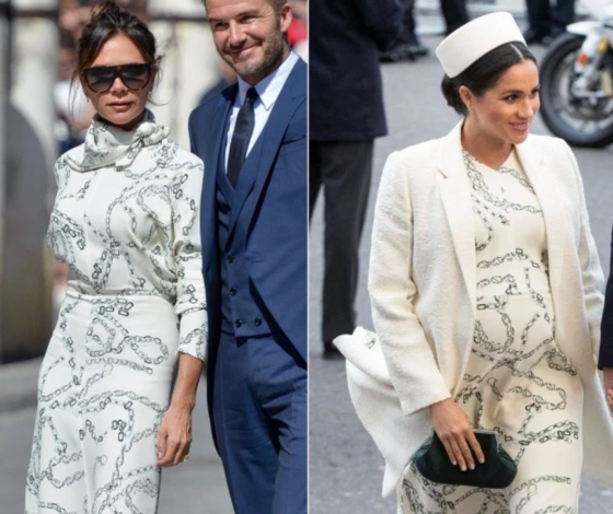 Меган Маркл и Виктория Бекхэм в одинаковых платьях! Голосуй, кто круче!