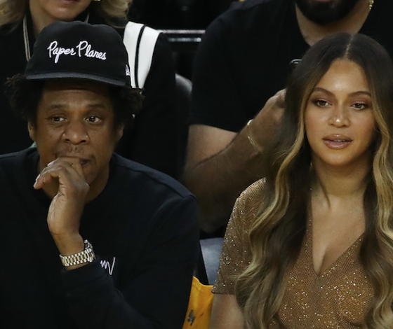 Идеальная пара! Бейонсе и Джей Зи на баскетбольном матче